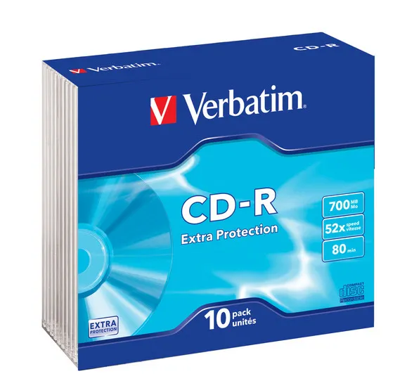 Verbatim CD - R 52x 700MB - Idealne Płyty do Nagrywania
