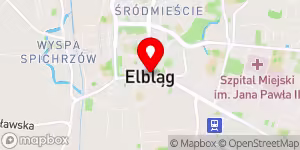 Mapa Elblag - mała
